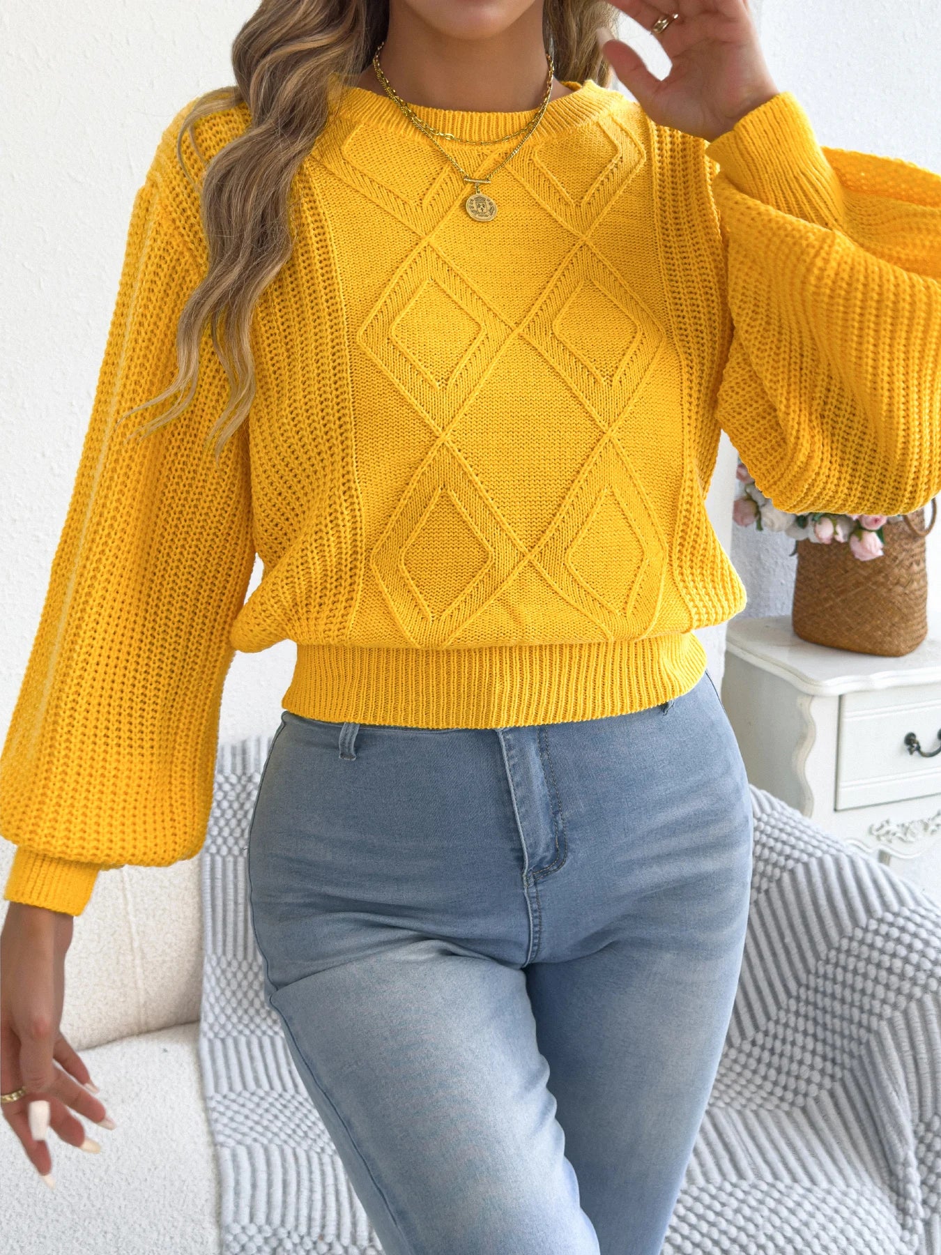 Gebreide Oversized Sweater